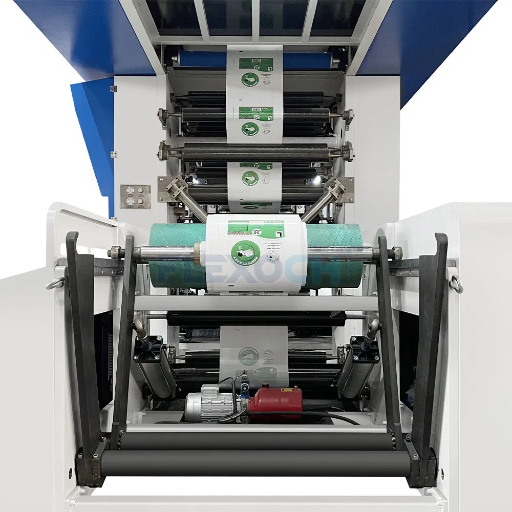 Automatic 6 8 Color Paper Bag/Cup Ci Flexo/Flexographic Printing Machine