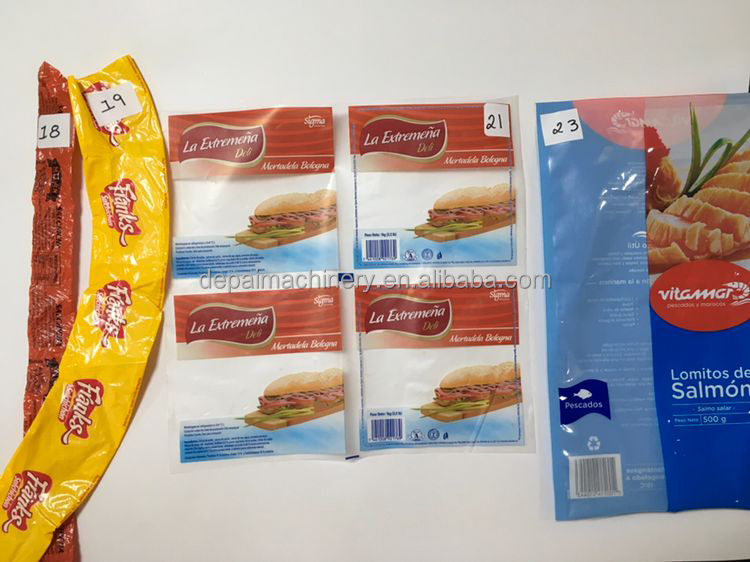 Die cut label samples