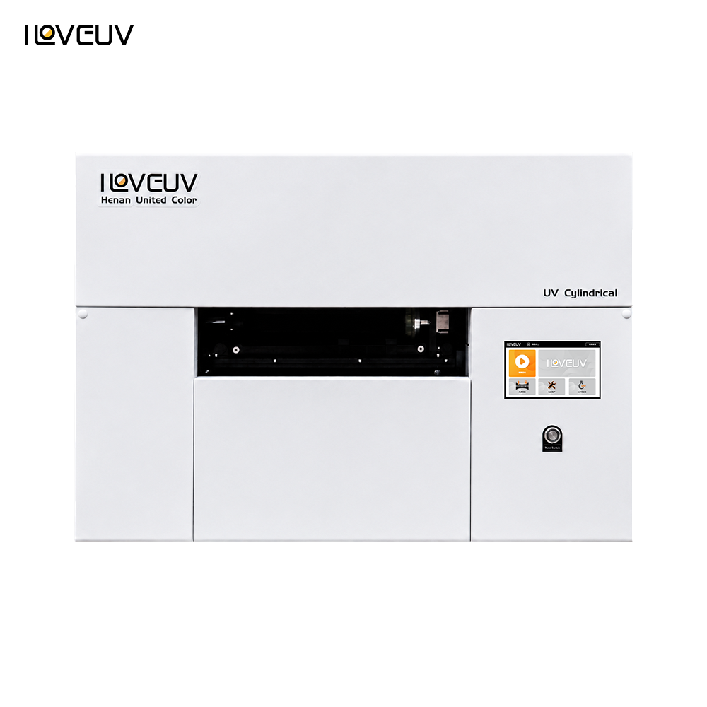 A3 Rotary UV Printer For Custom Tumblers Bottles And Mugs Desktop Cylindrical Printing Machine
