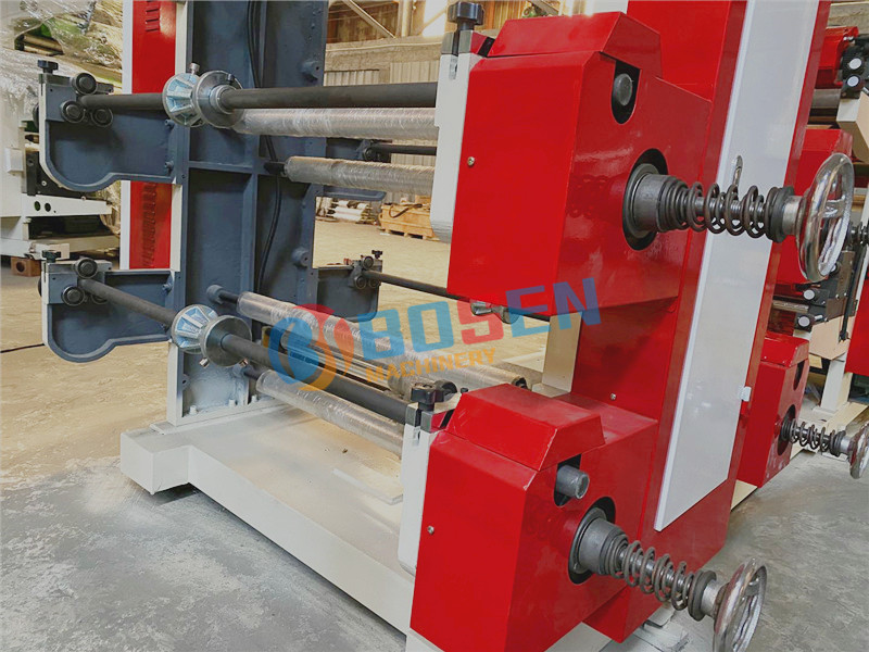 BSYT4-800 4 Color Flexographic Printing Machine With Relief Roll To Roll For Film Flexo Printing Machine