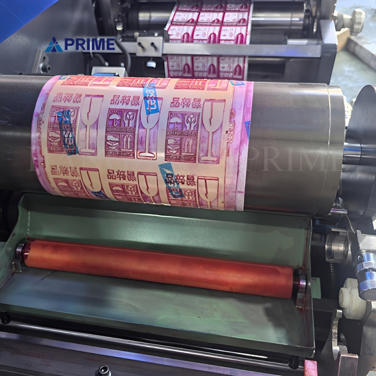 Intermittent Flexo Printing and Semi-Rotary Printed Label Stock Die Cutting Machine