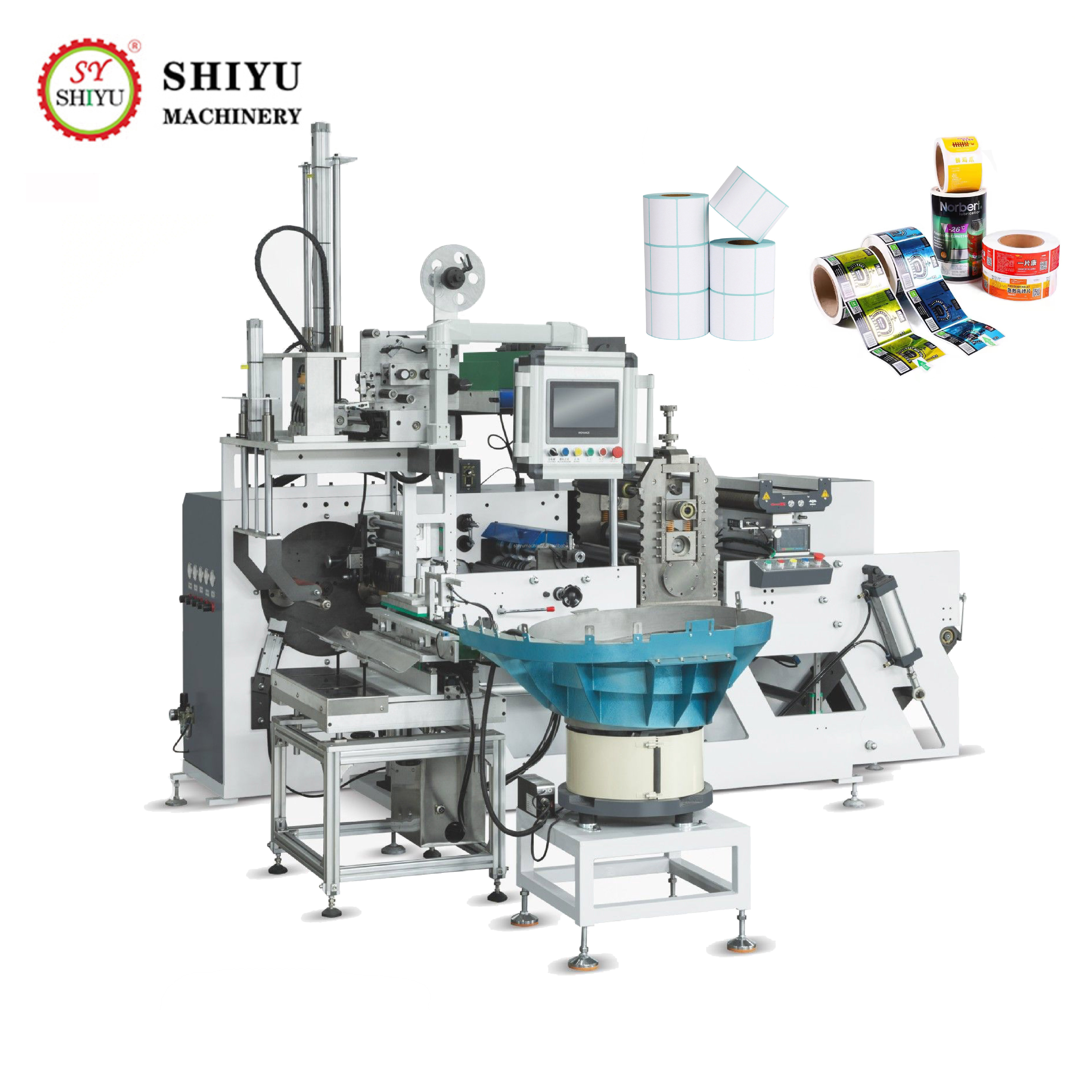 Die cutting slitting machine