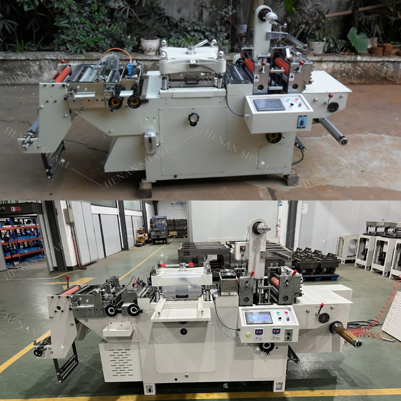 High Quality Flat Bed Digital Die Cutter Rotary Label Die Cutting Machine Blank Label Die Cutting Machine Label Making Machine