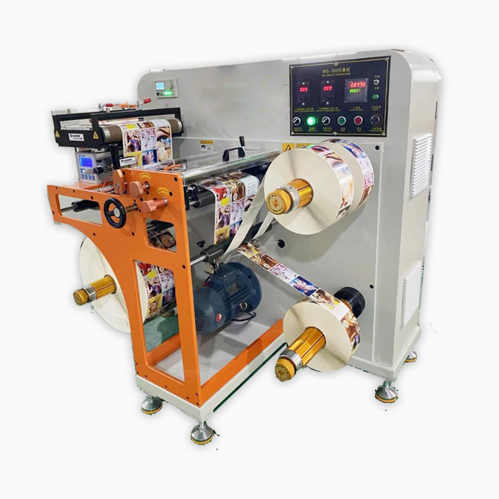 Good Quality Label Roll Slitting Rewinding Machine Roll Slitter Paper Roll Laminating Slitting Machine