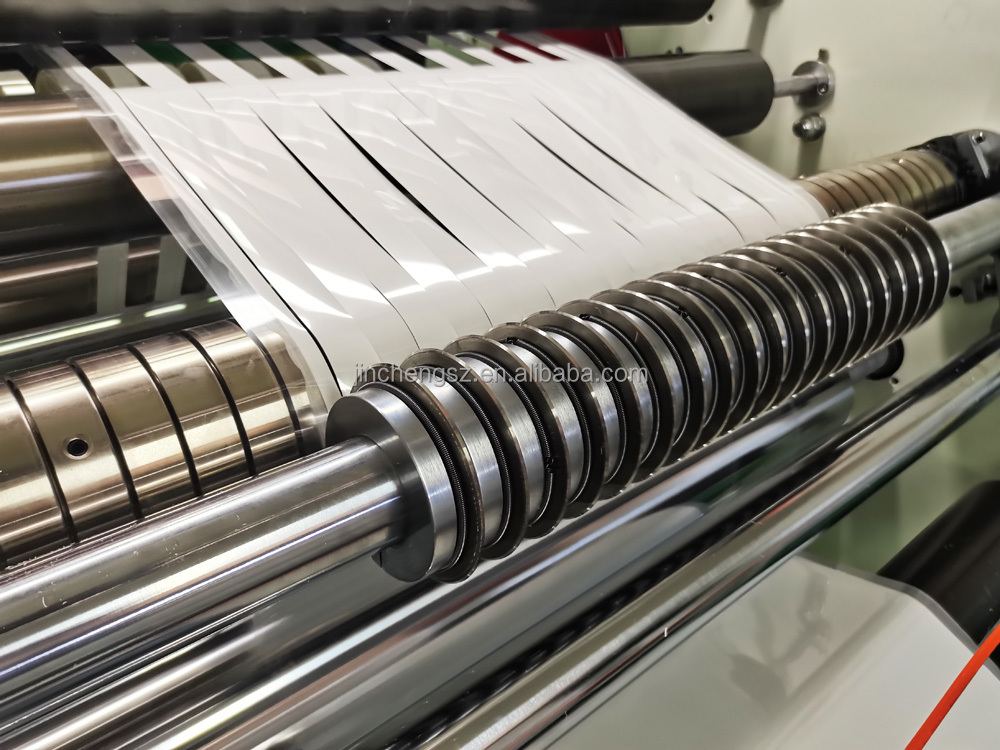Four Shafts Automatic Slitting and Rewinding Machine For TUP Film, PET and Paper