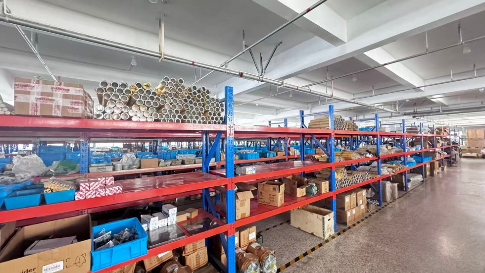 Certified raw material sourcing and quality inspection at Moveco factory