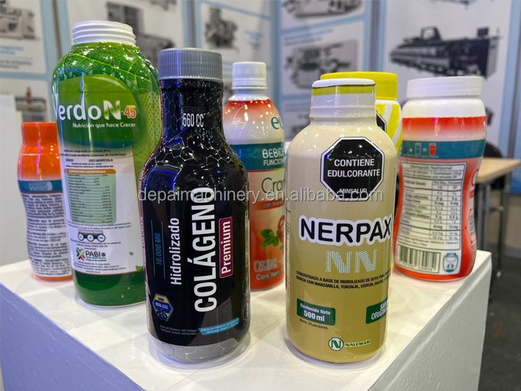 Adhesive label samples