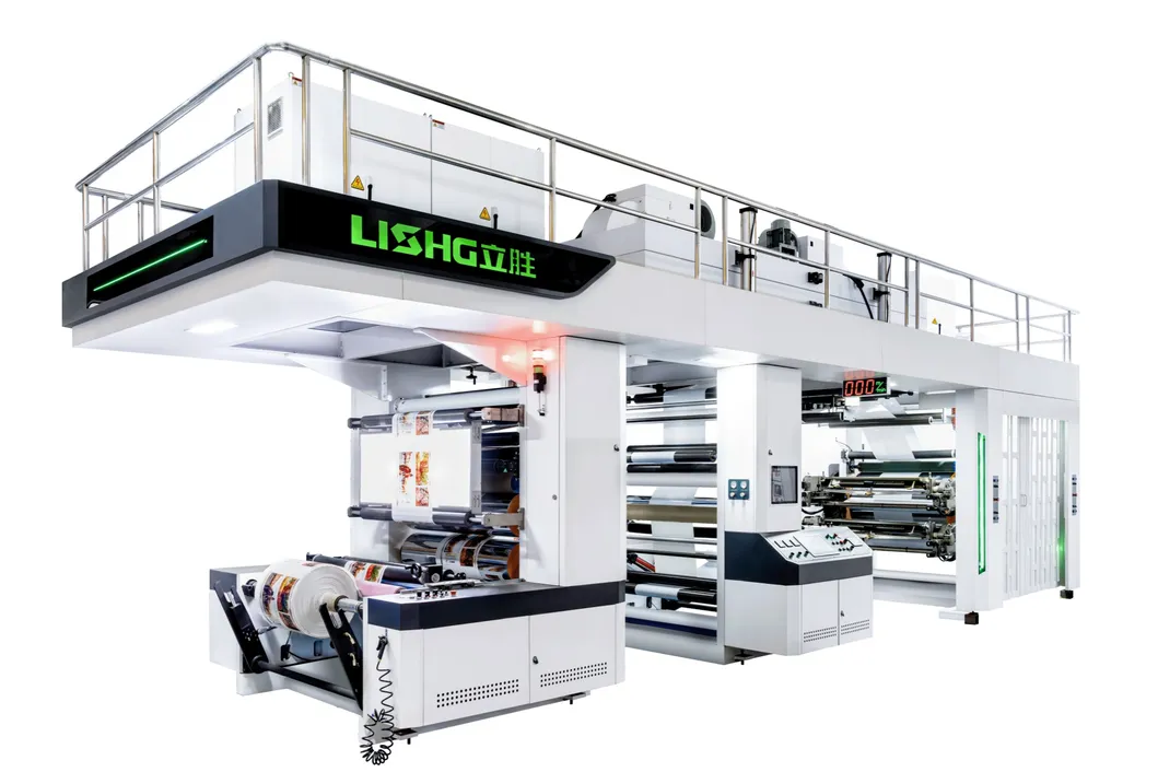 Servo Motor Sleeve Type Ci Flexo Printing Machine