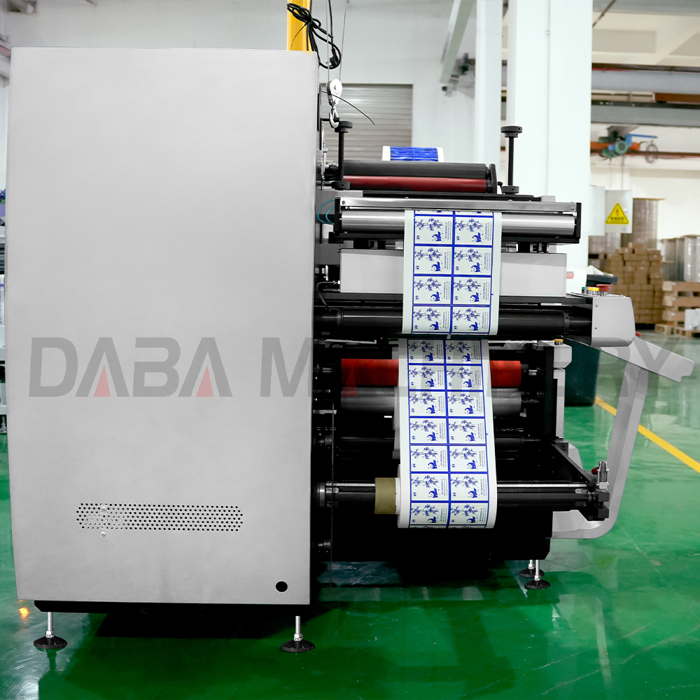 DABA High-Speed Full Rotary Intermittent Die Cutting Machine With Servo Control System for Sticker Labels