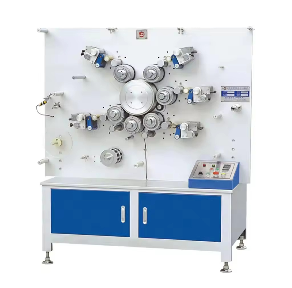 4+1 Colors 60m/Min Fully Automatic Rotary Printing Machine for Belt Webbing, Narrow Fabric Label