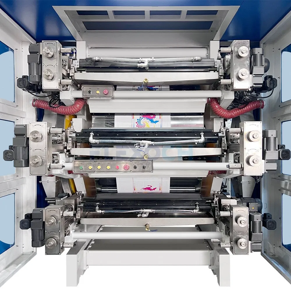Automatic 6 8 Color Paper Bag/Cup Ci Flexo/Flexographic Printing Machine