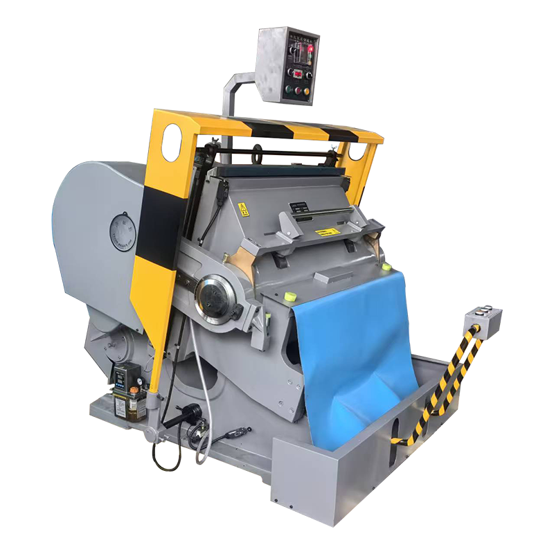 ML-930 Industrial Clamshell Die Cutter and Creasing Machine Manual Feeder Flat Die Cutting Machine For Pizza Box Die Cutting