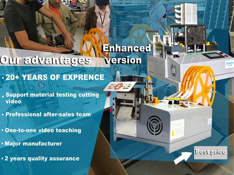 Automatic Satin Ribbon Cutting Machine