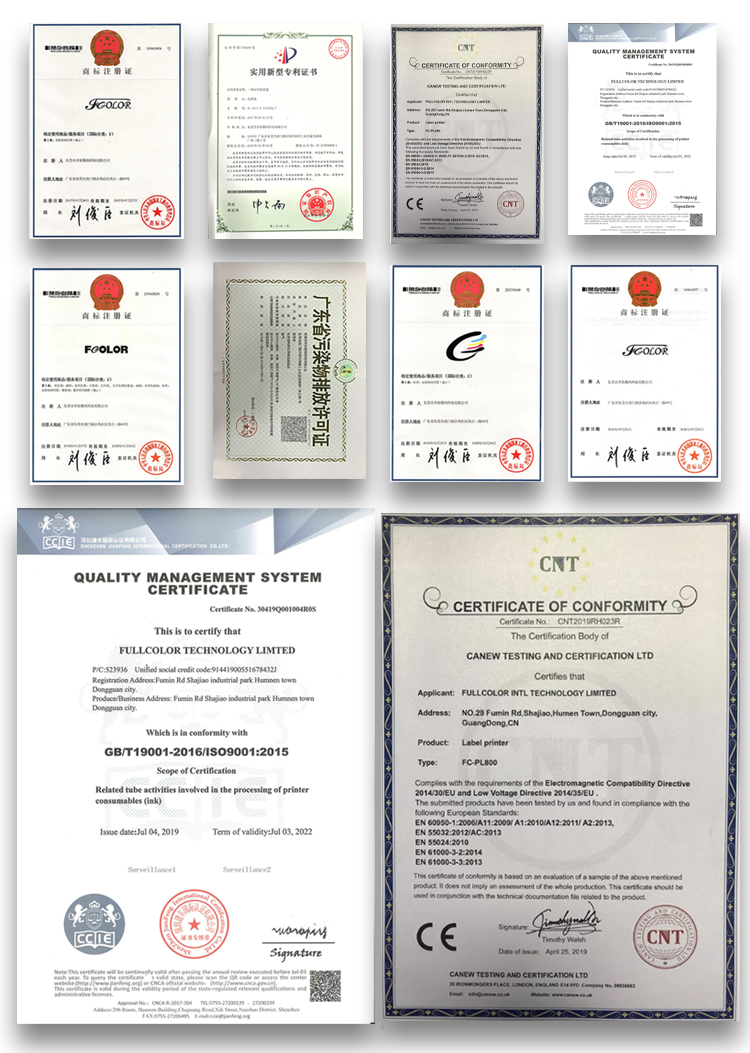 Quality Certifications