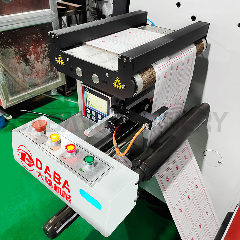 DBMQ Rotary Cold/hot Foil Stamping and Die Cutting Machine for Aluminum Foil