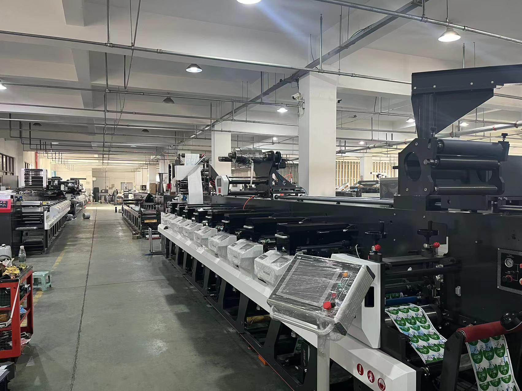 Unit Inline Type Flexo Printing Machine for Label Printing BOPP OPP PET PVC Films Flexo Printers