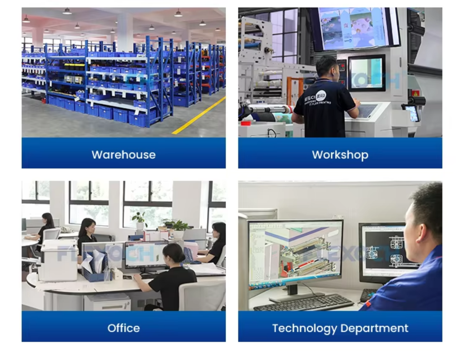 Flexographic Printing Machine Processing Plant