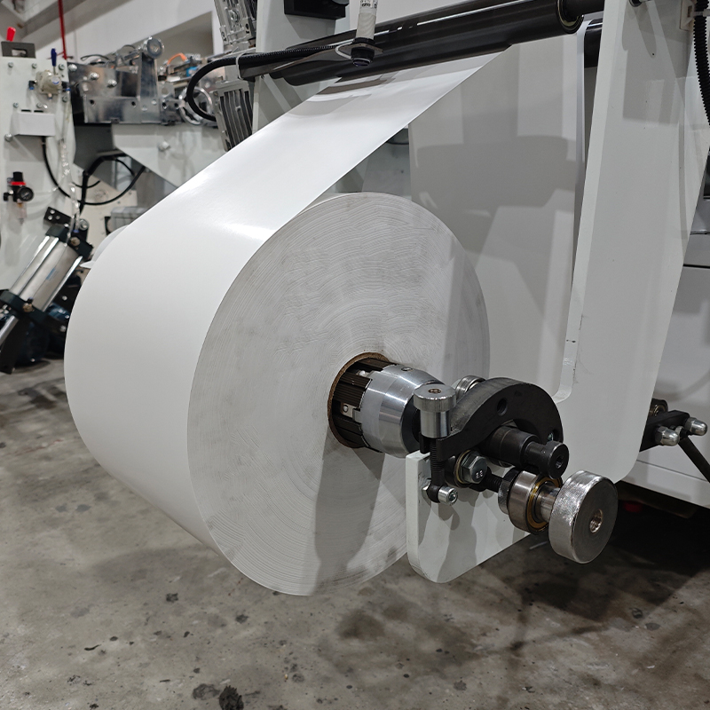 Automatic Sticker Label Die Cutting Machine For PLC Motor Control 320mm Web Width Die Cutter PET PVC Label Converting