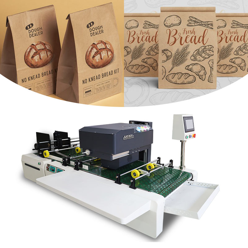 Jucolor SP-600 Single Pass Corrugated Cardboard Printer Dye Ink CMYK Colorful Label Printing Machine One Pass
