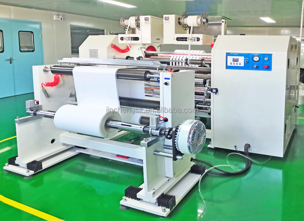 Four Shafts Automatic Slitting and Rewinding Machine For TUP Film, PET and Paper