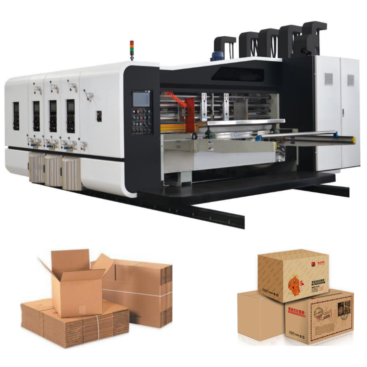 QHPACK Automatic Flexo Printing Machine For Carton Box