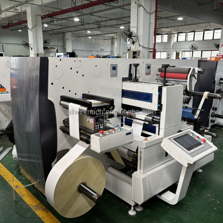 High Speed DC370 Intermittent Full Rotary Die Cutting Machine for Paper Label