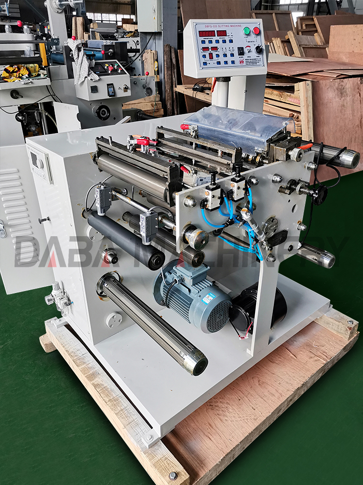 Aluminum Foil Label Paper Roll to Roll Cutting Slitter Rewinder Machine