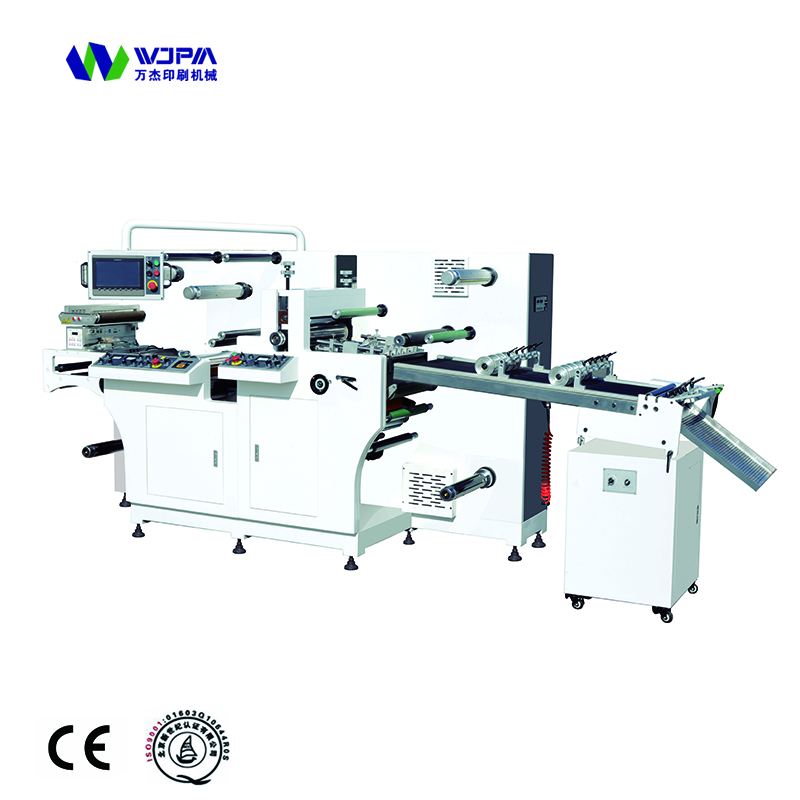 WJJM-350 Multifunction One Flexo Vanishing IML Intermittent Rotary Label Die-Cutting Machine Equipped With Digital