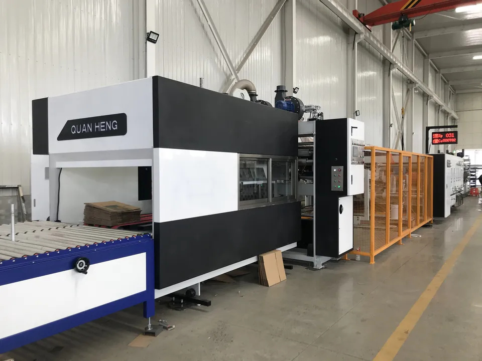Factory Supplies Automatic Carton Box Flexo Printing Slotting Die Cutting Machine FFG Inline Machine