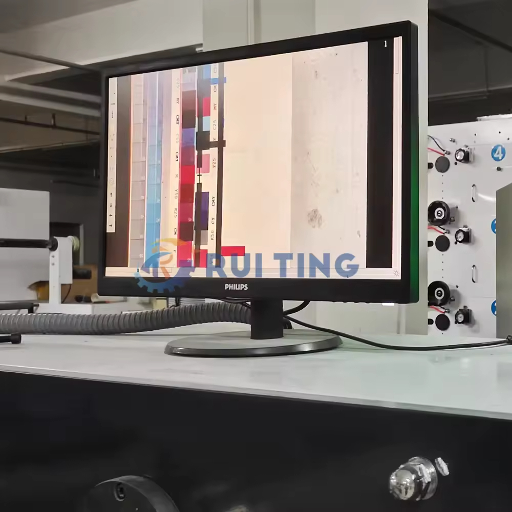 RTRY-650 Top-grade 6 Colors Paper Film Flexo Inline Horizontal Printing Machine
