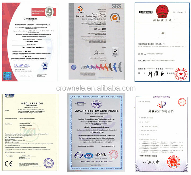 Certifications Image