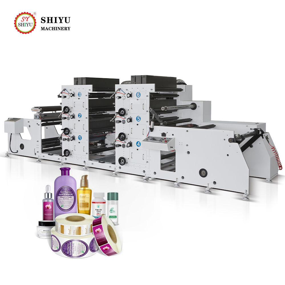 Stack type flexo printing machine