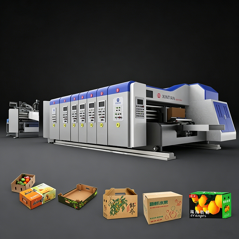 Smart XT-F Flexo Printer Slotter FFG Inline Machine Automatic Sheet Alignment for Straight Cut