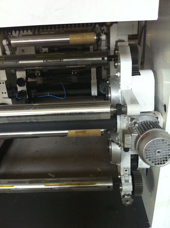 Narrow Web Color Plastic Rotogravure Printing Machine Gravure Printing Press