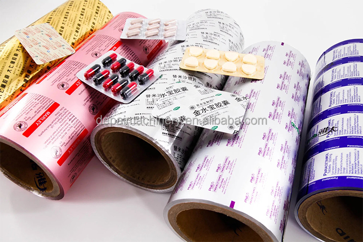 Multi-color printed label samples