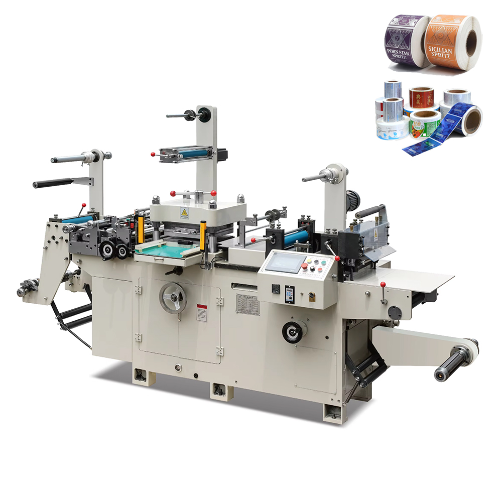 High Speed Automatic Flatbed Die Cutter Small Rotary Label Die Cutting Machine With High Quality
