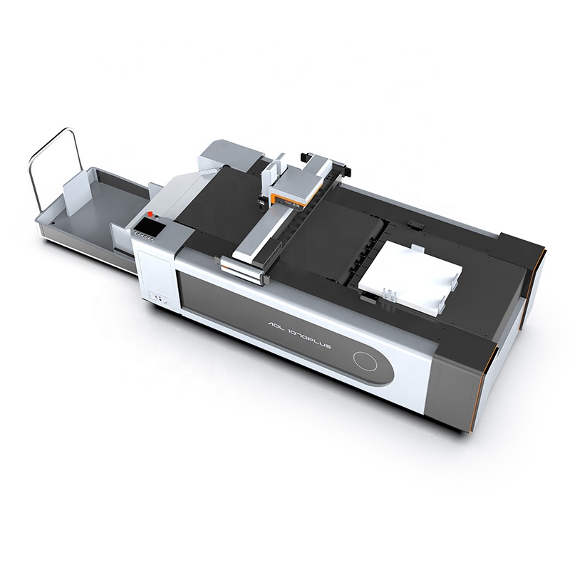AOL CNC Digital Flatbed Cutter Automatic Advance Sticker Cutting Machine AOL-1070PLUS