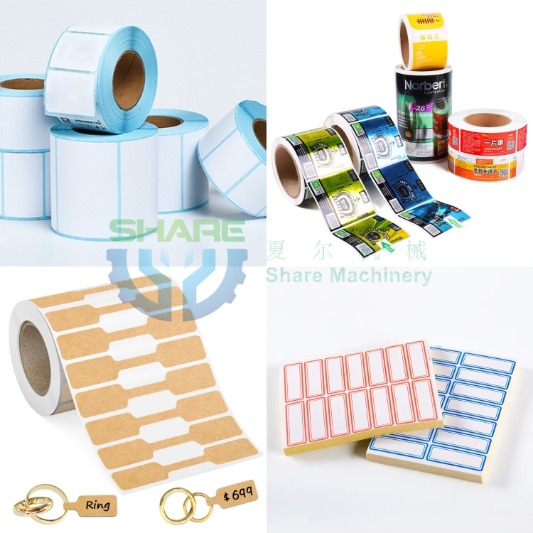 High Quality Flat Bed Digital Die Cutter Rotary Label Die Cutting Machine Blank Label Die Cutting Machine Label Making Machine