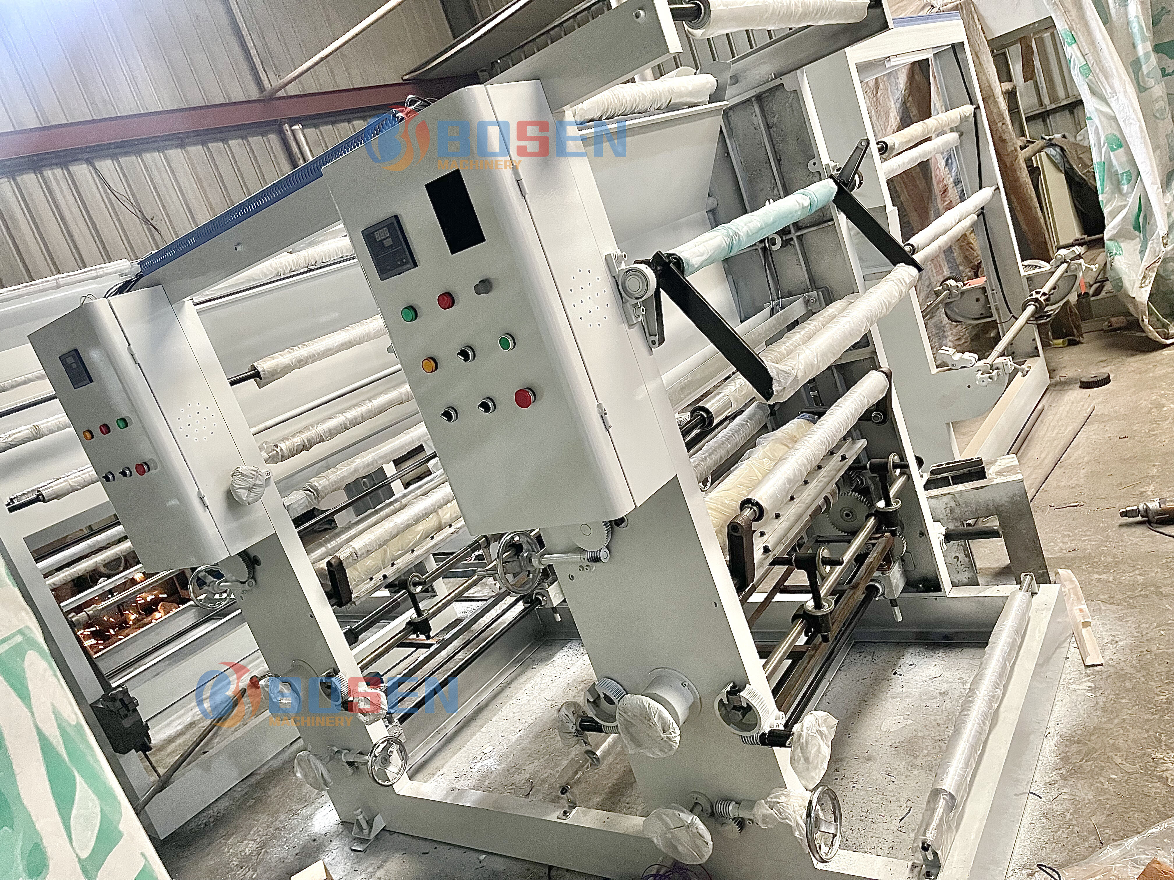 Brand New 1/2/4/6/8 Colors Rotogravure Printing Machine For Various Plastic Film