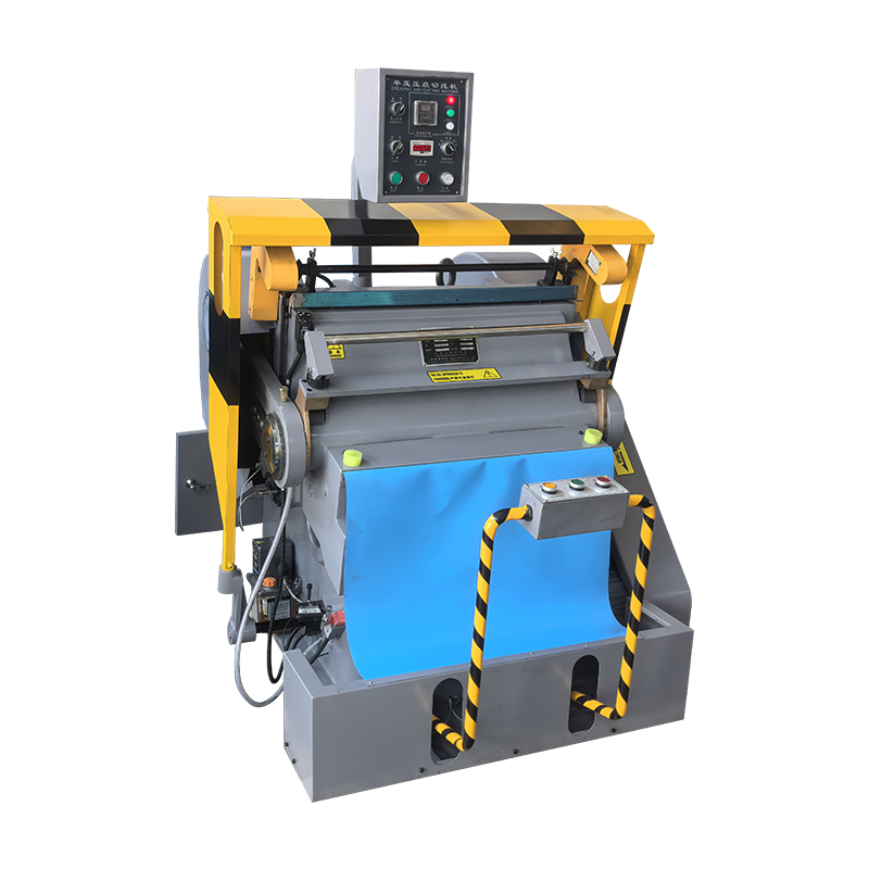 ML-930 Industrial Clamshell Die Cutter and Creasing Machine Manual Feeder Flat Die Cutting Machine For Pizza Box Die Cutting