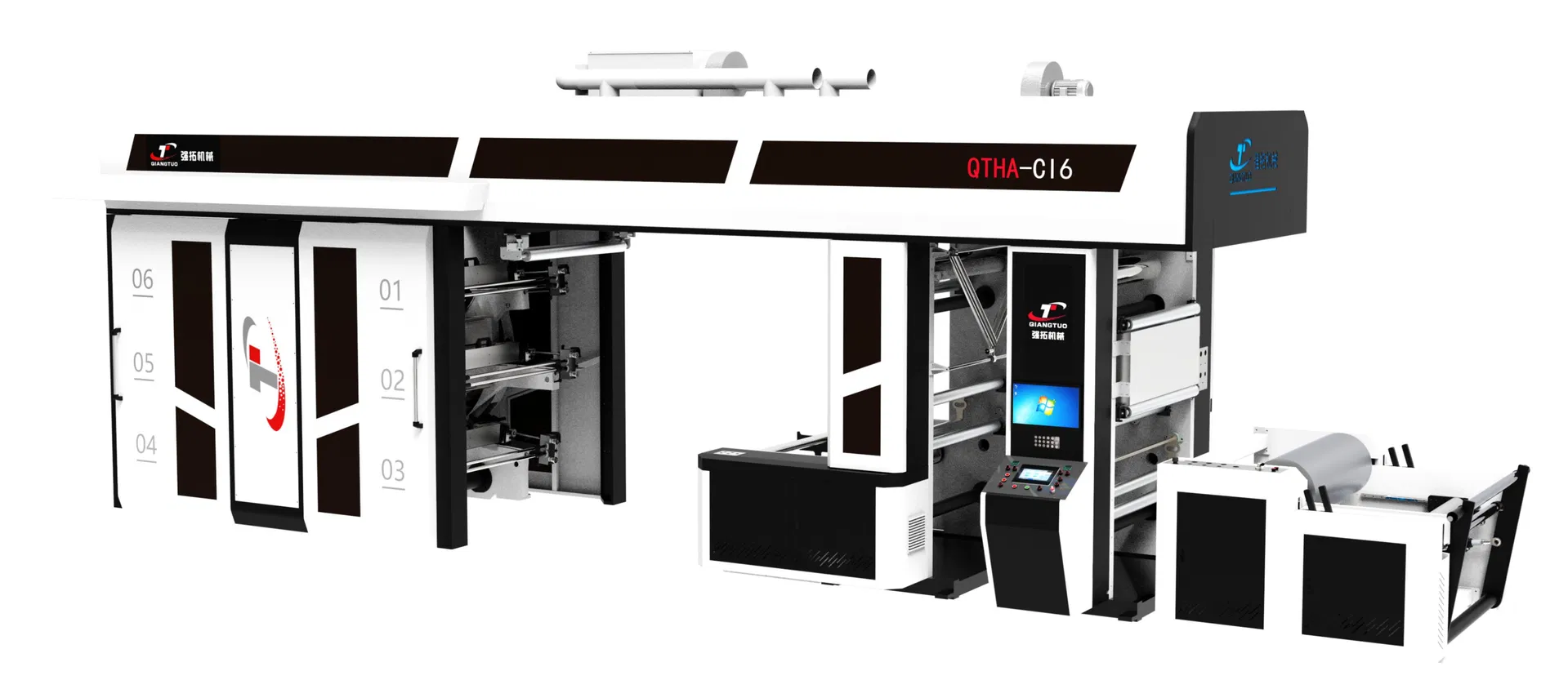 Central Drum Ci Flexo Printing Machine for Film Bags