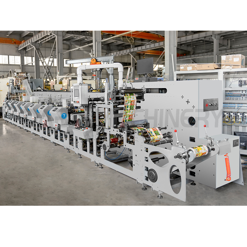 Unit Type Flexo Inline Printing Machine with Slitiing and Die Cutting Machine