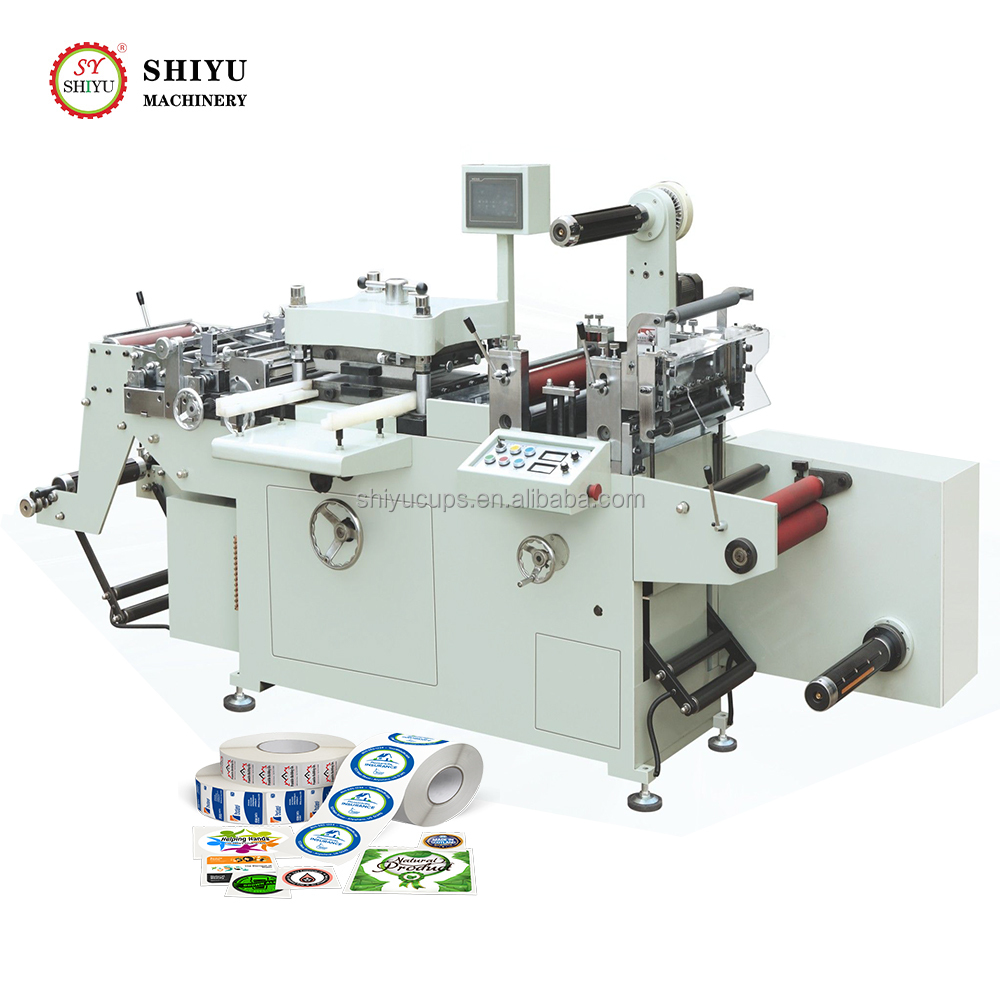 Hot stamping die cutting machine