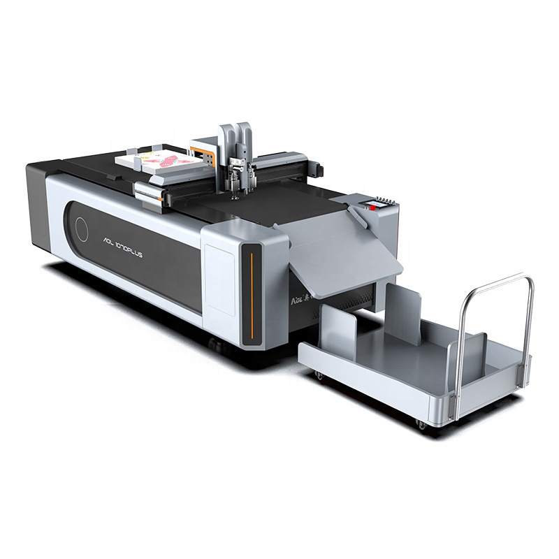 AOL CNC Digital Flatbed Cutter Automatic Advance Sticker Cutting Machine AOL-1070PLUS