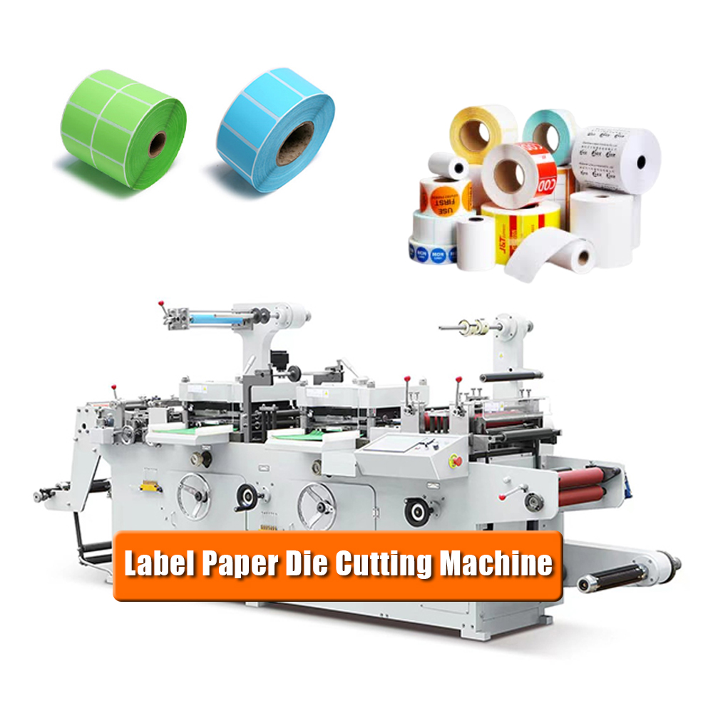 High Speed Fully Automatic Intermittent Flat Bed Die Cutting Machine for Labels