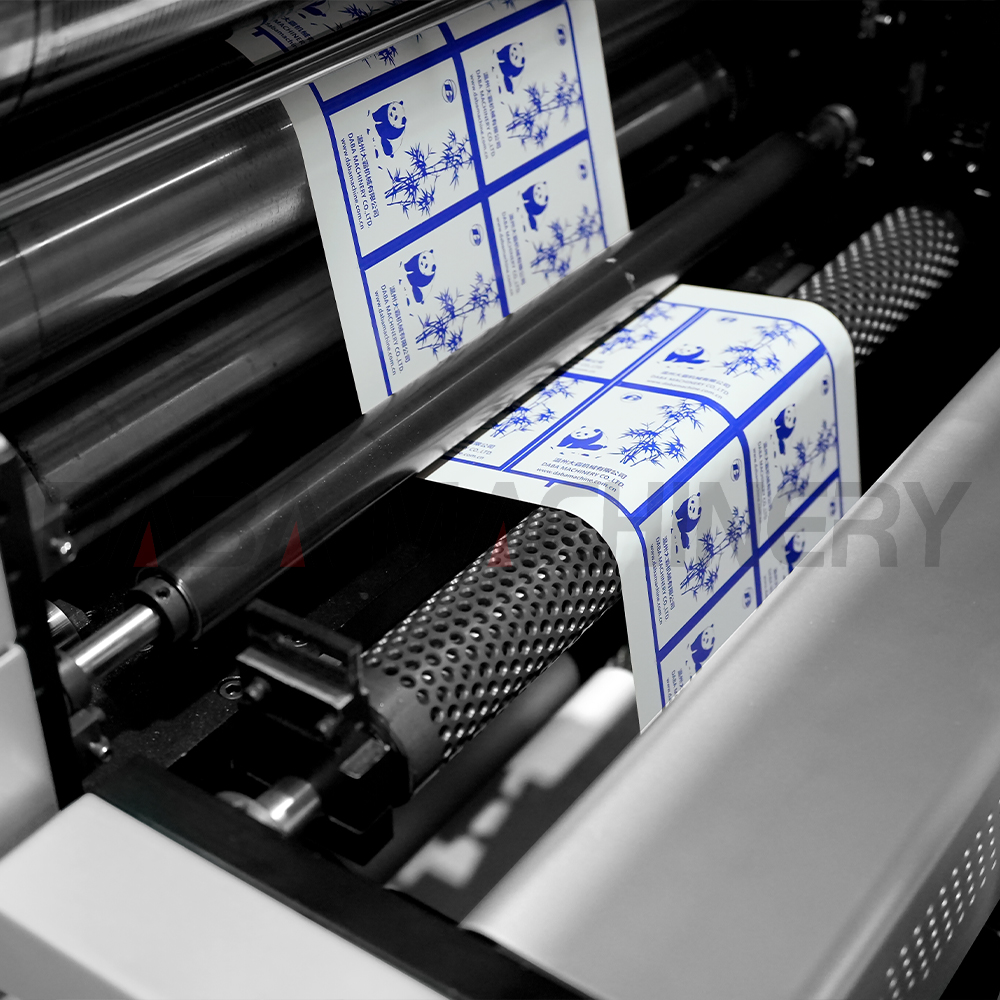 DABA High-Speed Full Rotary Intermittent Die Cutting Machine With Servo Control System for Sticker Labels