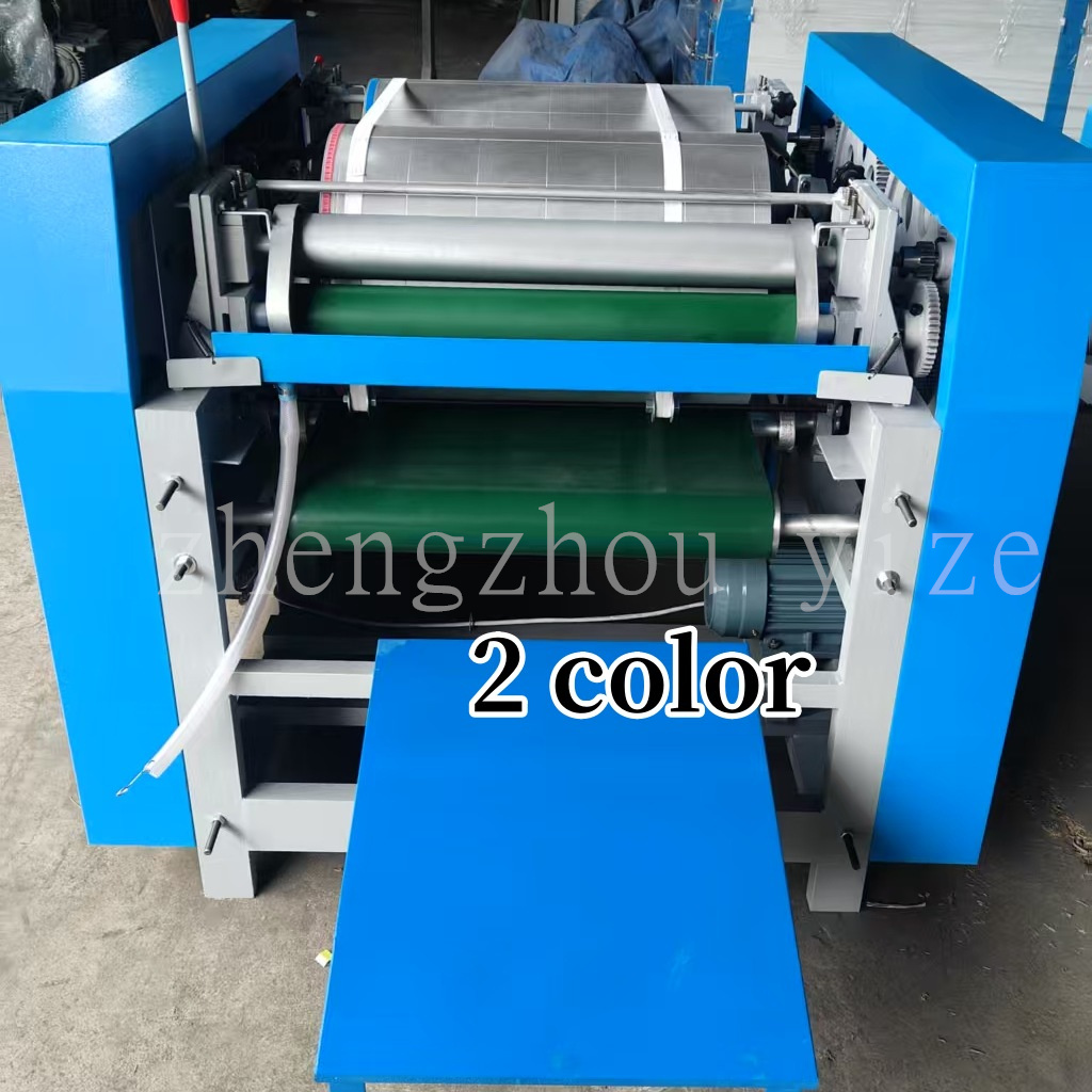 Flexographic Printers 1/2/3/4/5/6/8 Color Non Won Paper Box Bag Printing Machine Inline Flexo Printing Machine