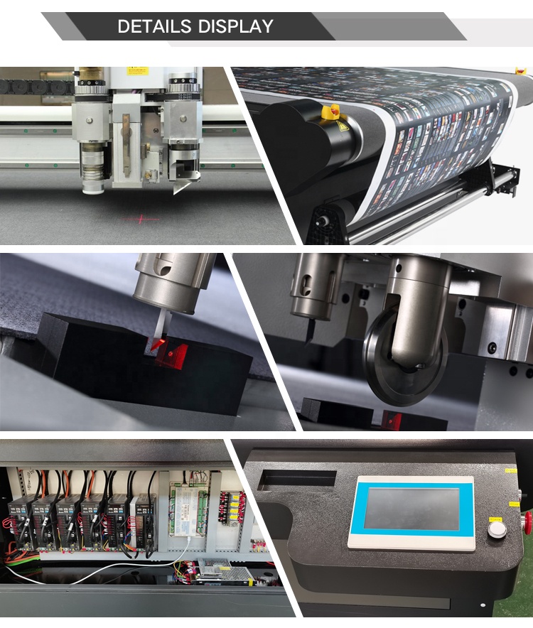 Manufacturer Digital Vibrating Knife Sticker Cutter Acrylic PP Board Corrugated Box Cut Machine Digital Label Cutter With ISO