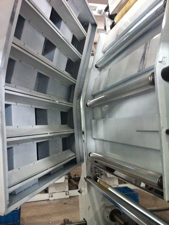 Narrow Web Color Plastic Rotogravure Printing Machine Gravure Printing Press
