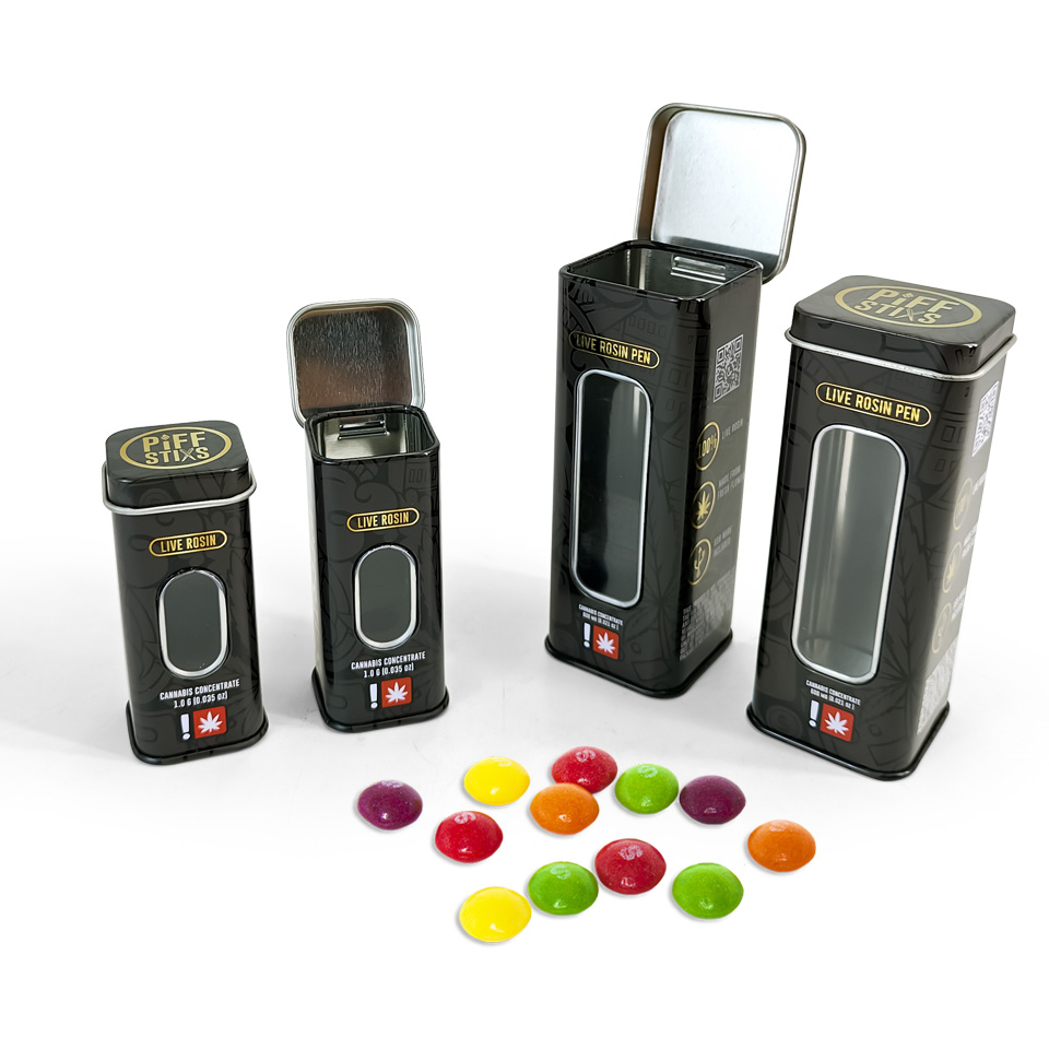 Portable Mini Multi-Functional Delicate Metal Storage Tank for Chocolate/Candy/Snack
